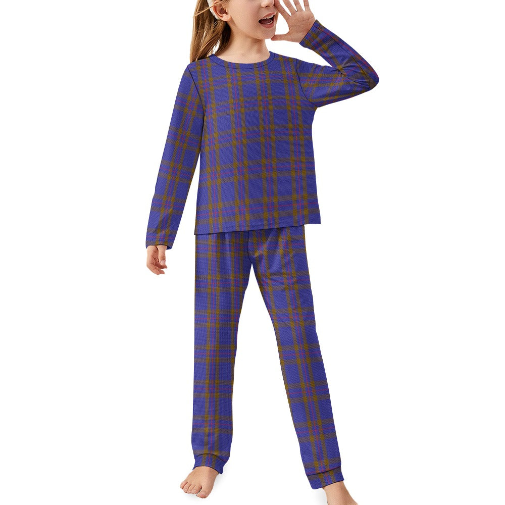 Clan Elliot Tartan Girl's Pajama suit