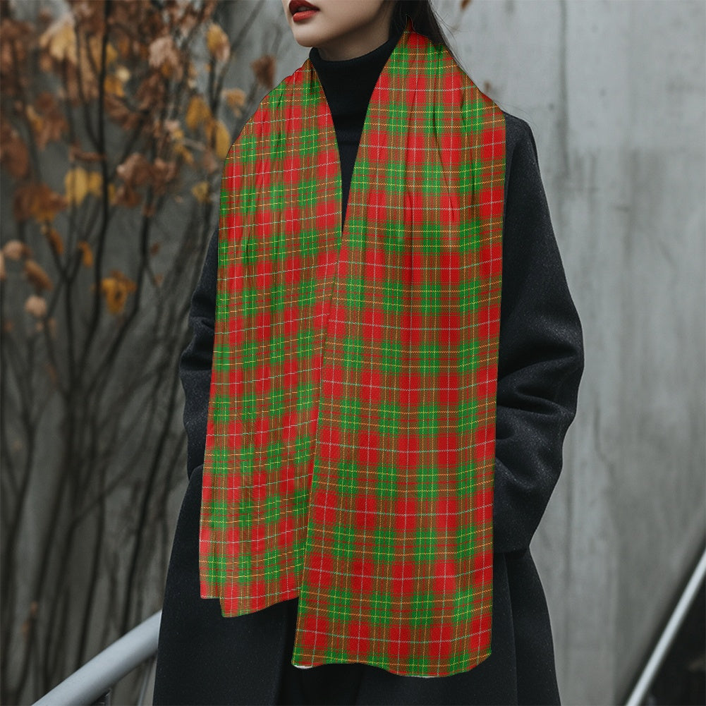 Clan Burnett Tartan Fluffy scarf
