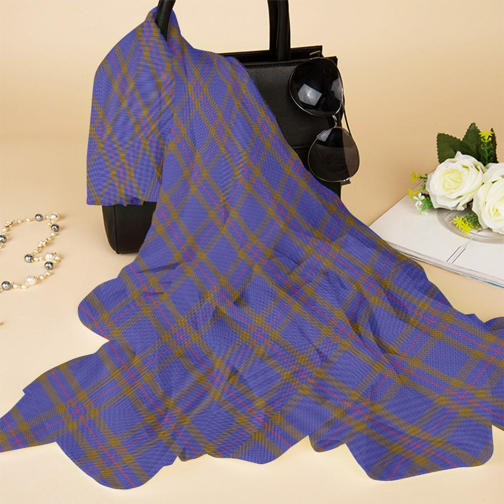 Clan Elliott Tartan Chiffon Scarf