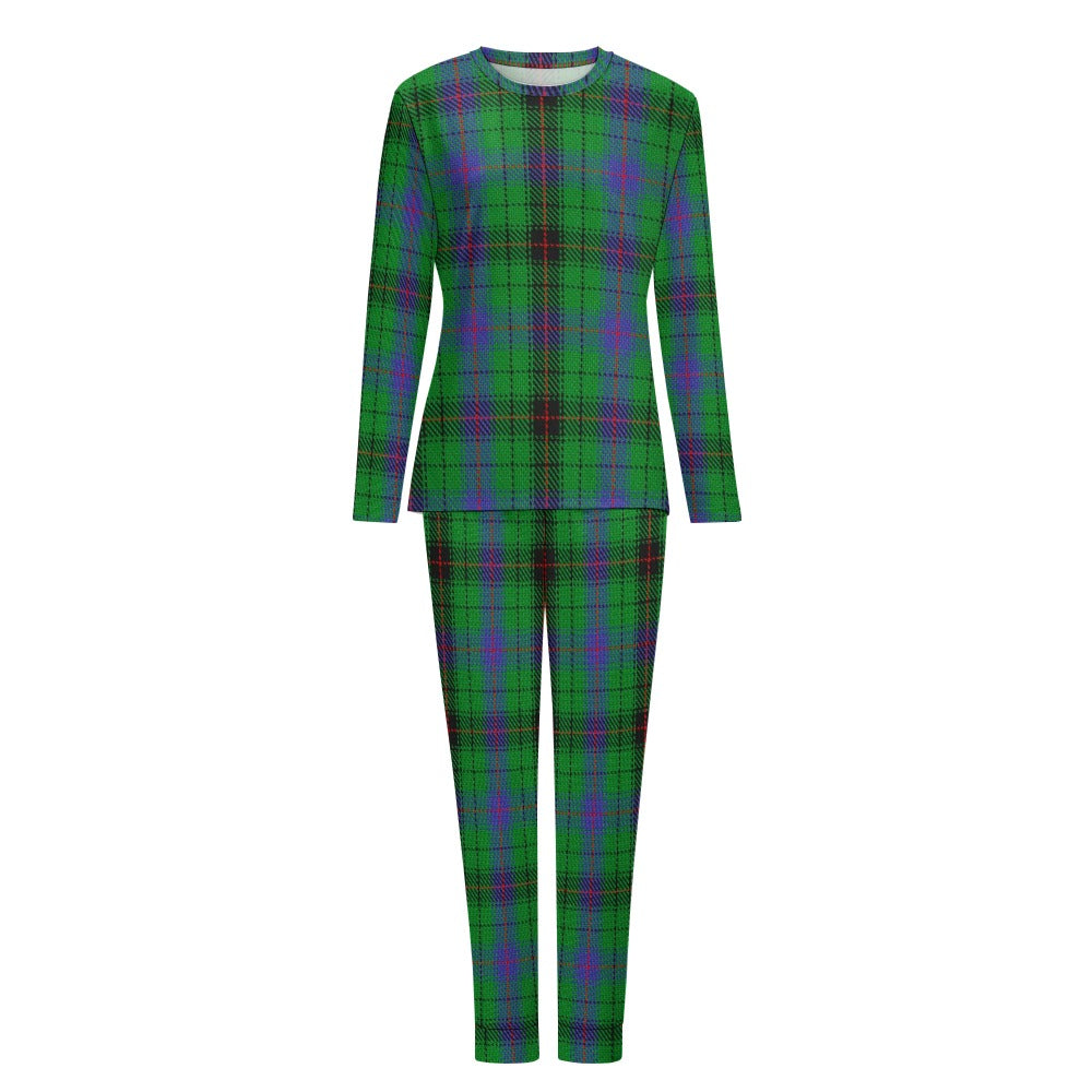 Clan Davidson Tartan Women's Pajama Set