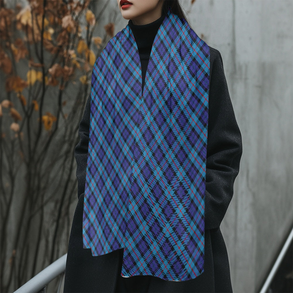 Clan MacCorquodale Tartan Fluffy scarf