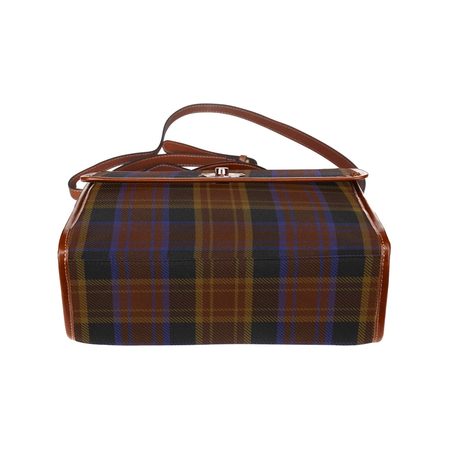 Irish County Laois Tartan Canvas Handbag