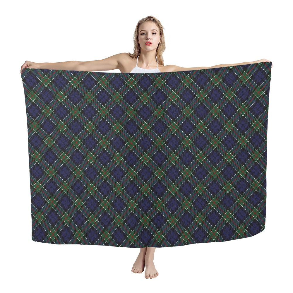 Clan Colquhoun Tartan Bias Chiffon Scarf