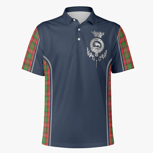 Clan Nesbitt Crest & Tartan Polo Shirt