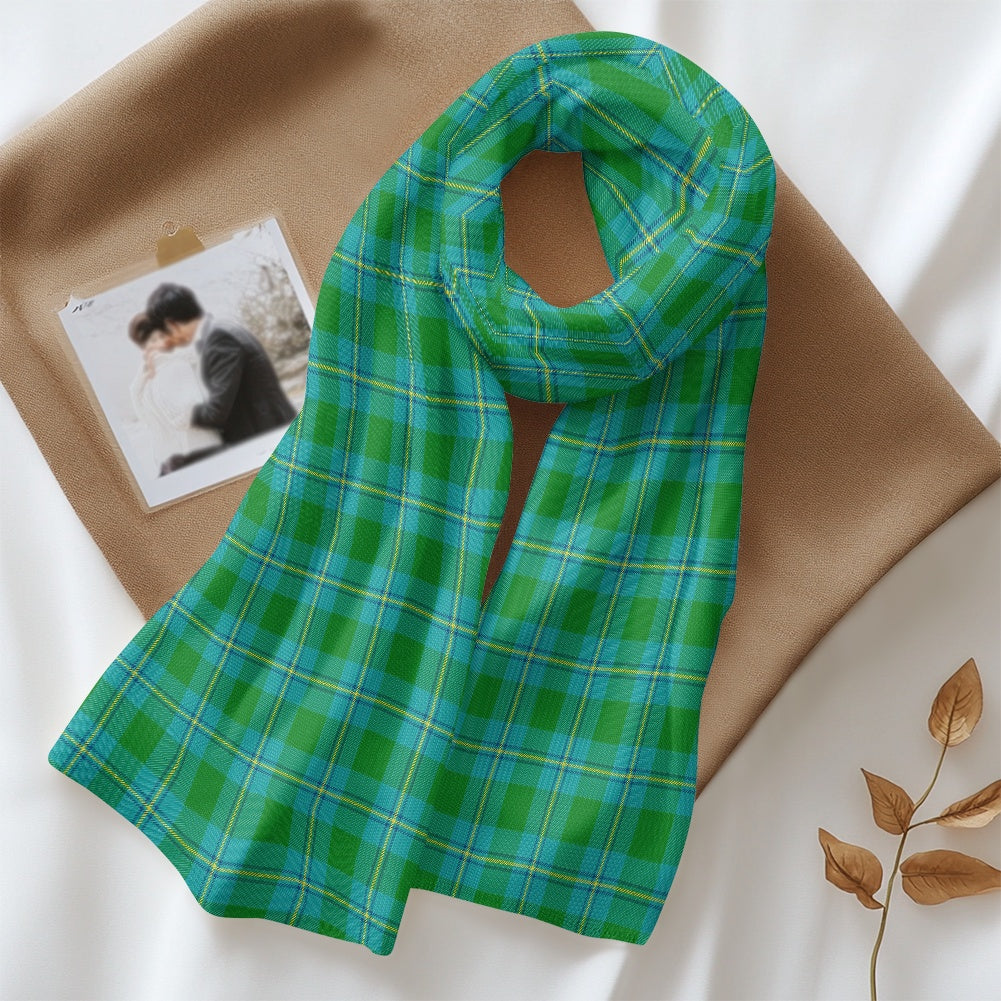 Clan Irving Tartan Fluffy scarf