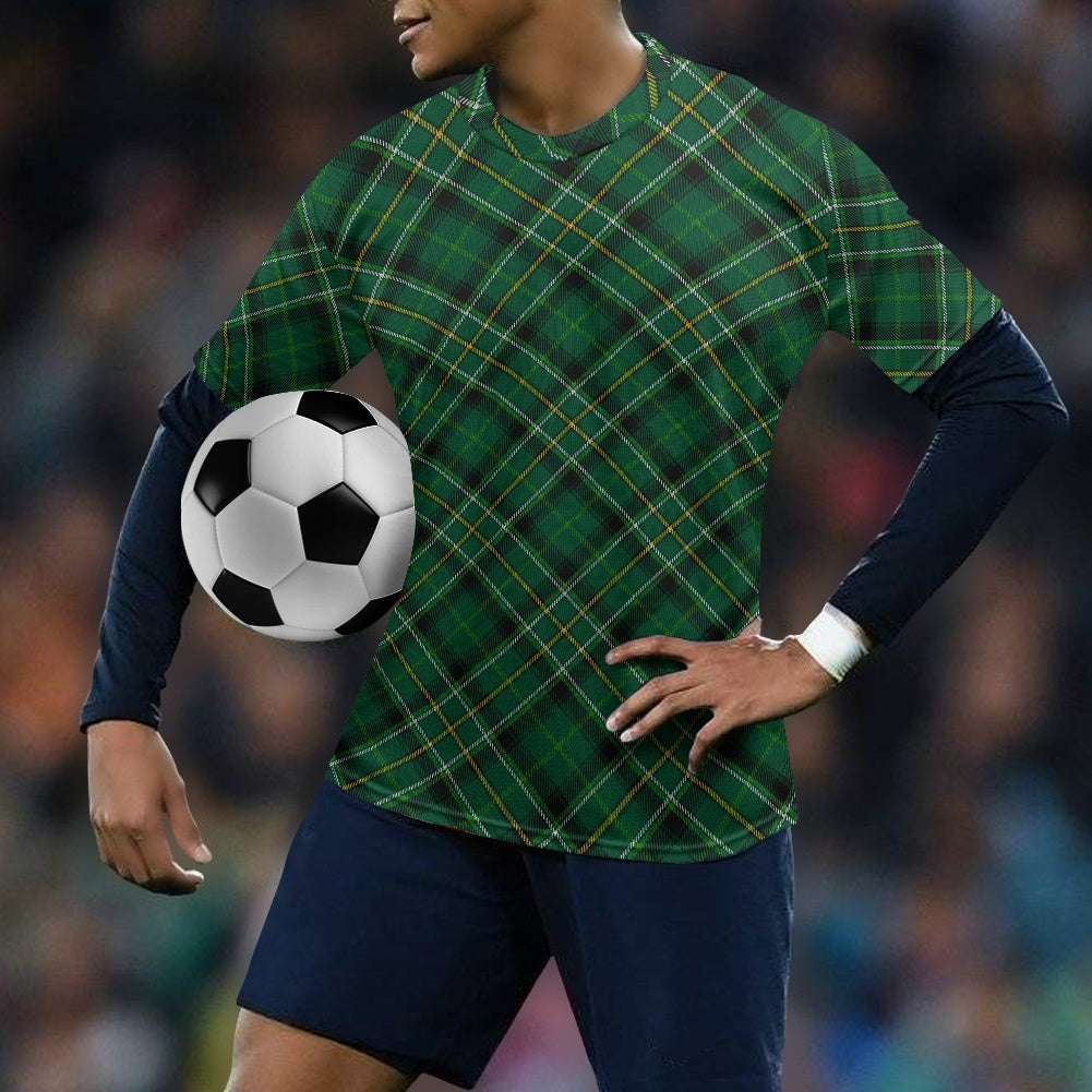 Celtic Tartan Football Shirt
