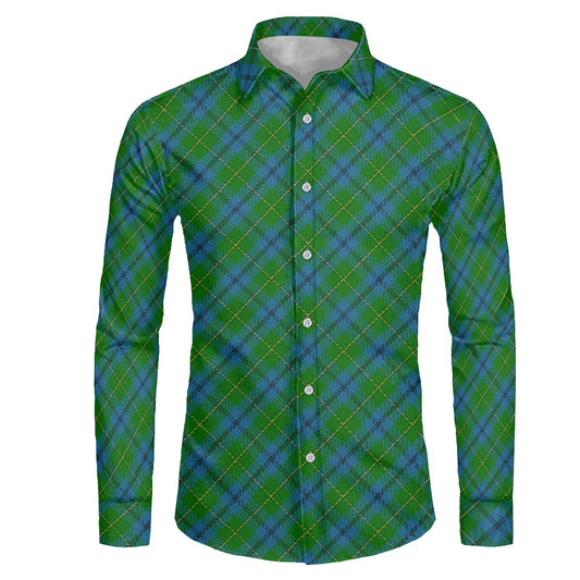 Clan Johnstone Tartan long-sleeved shirt