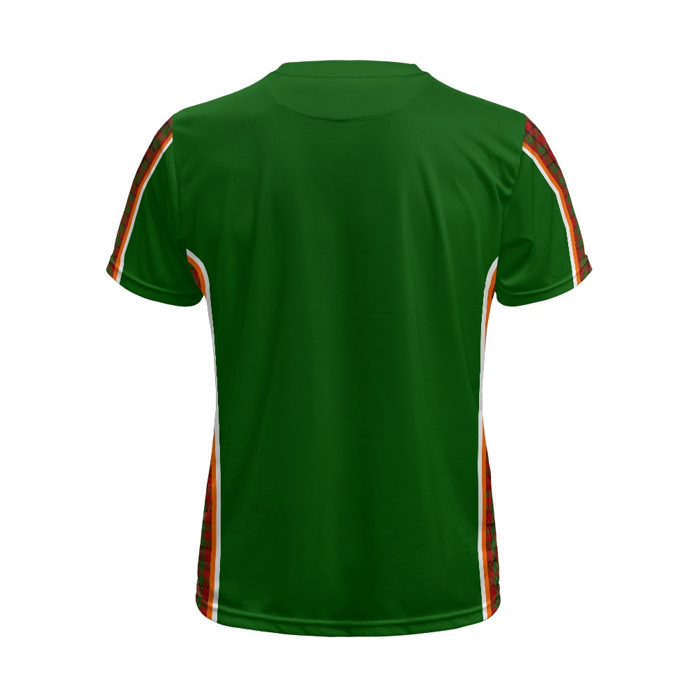 Irish County Tipperary Tartan Strip Football Shirt