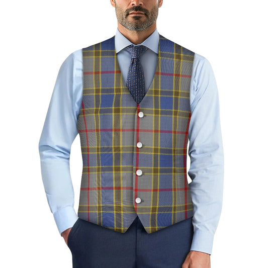 Clan Balfour Tartan Suit vest jacket