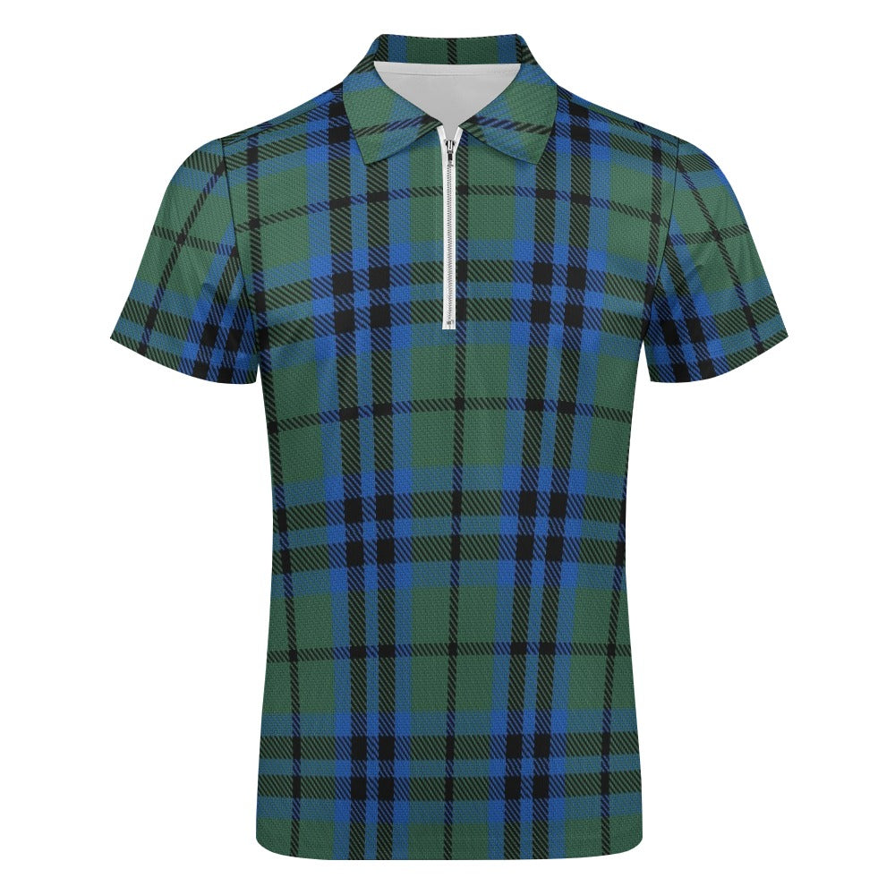 Clan Keith Tartan Short sleeve polo shirt