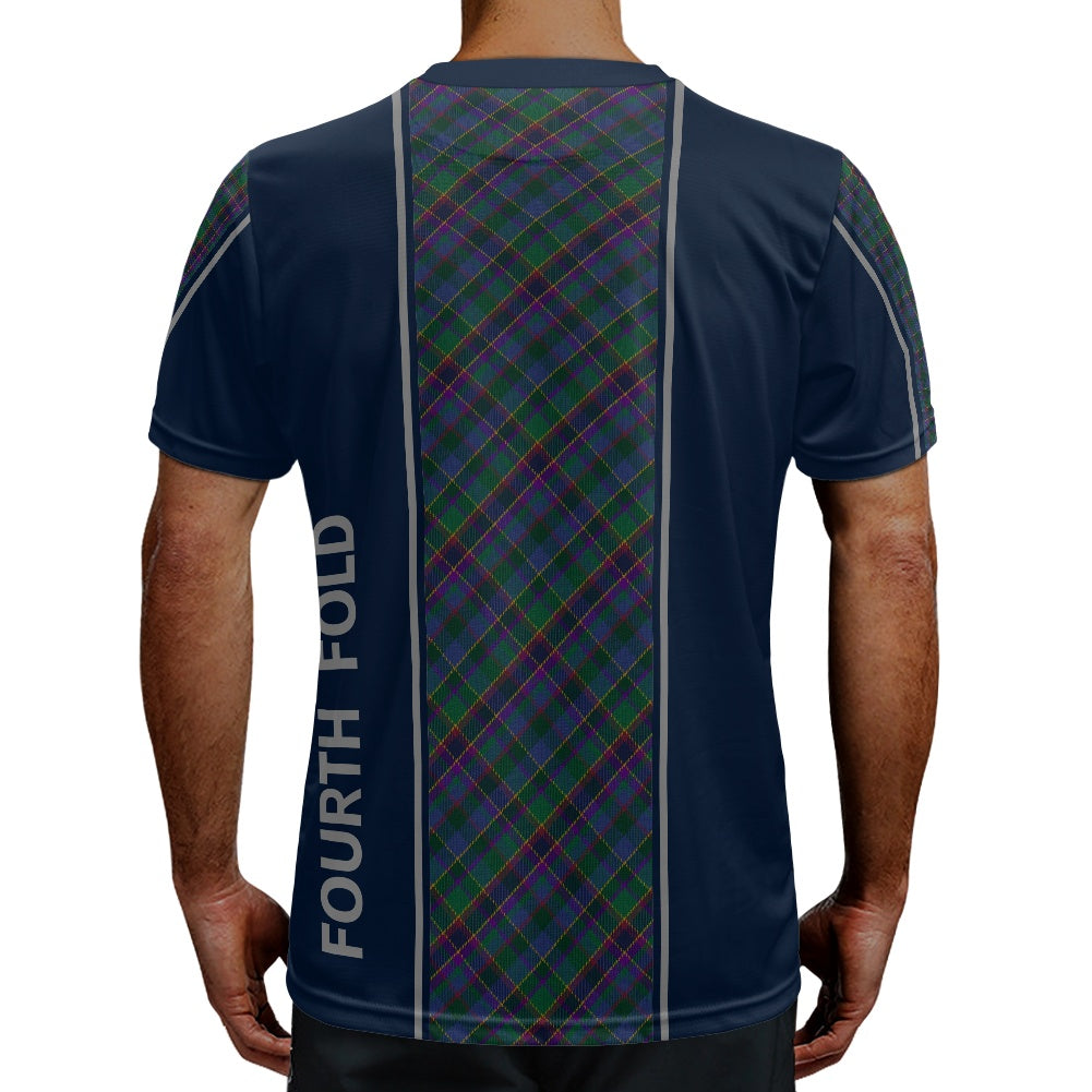 Fourth Fold Tartan Strip - Logo & Text