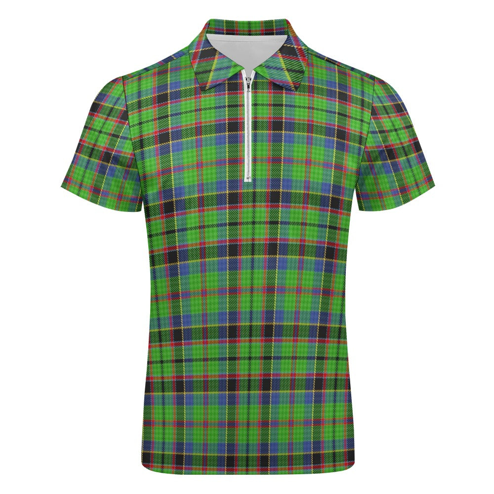 Clan Stephenson Tartan Short sleeve polo shirt