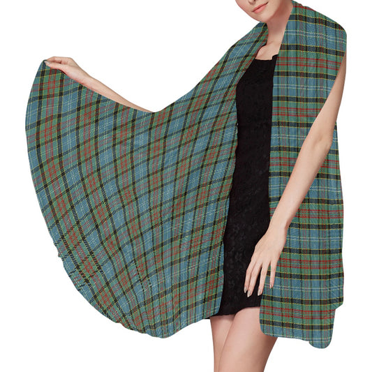 District - Paisley Tartan Chiffon Scarf