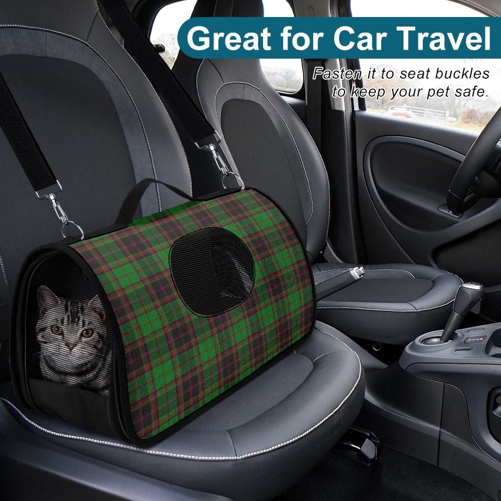 Buchan District Tartan Pet Carrier Bag