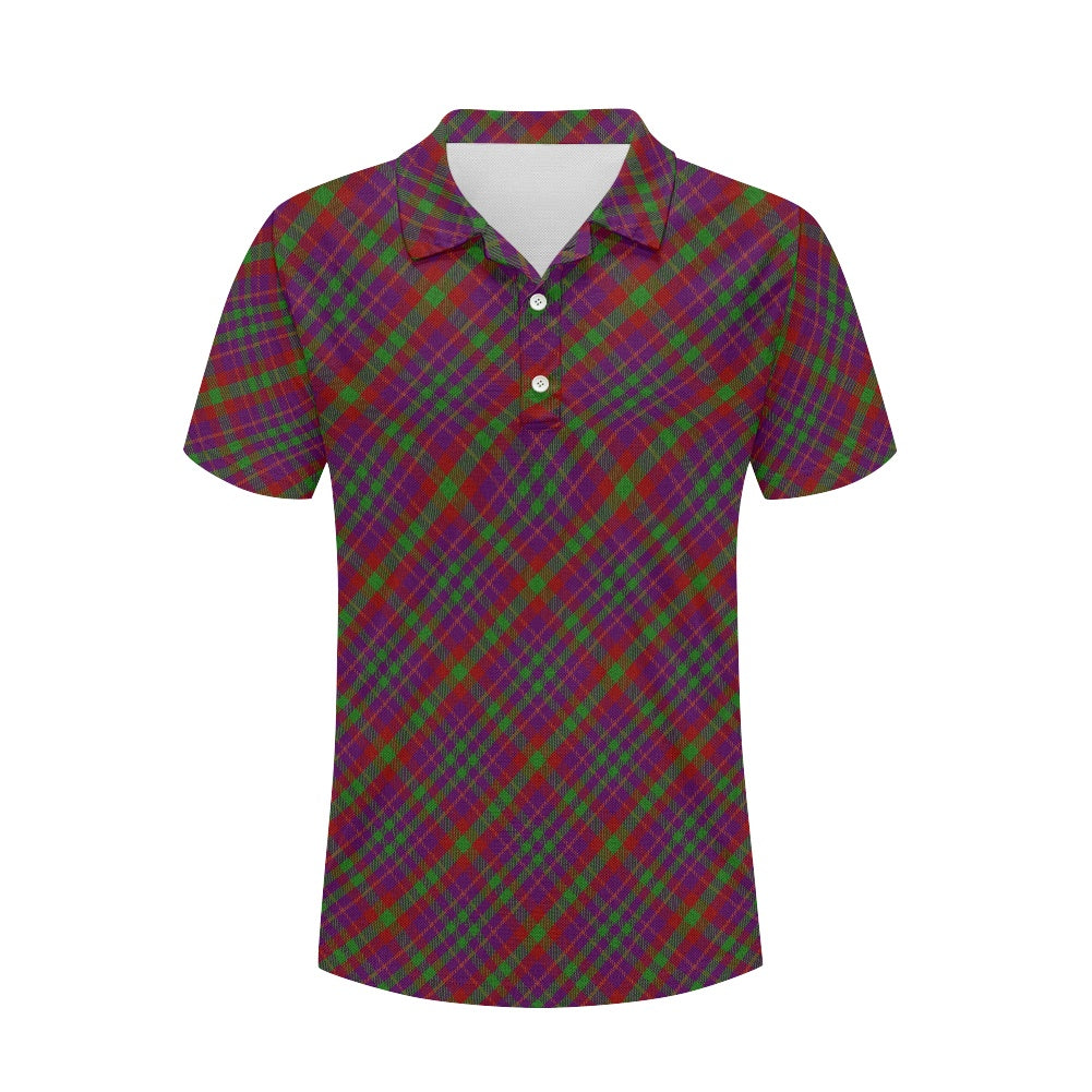 Clan Fiddes Tartan Bias Polo