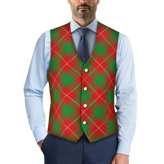 Clan MacFie Tartan Waistcoat