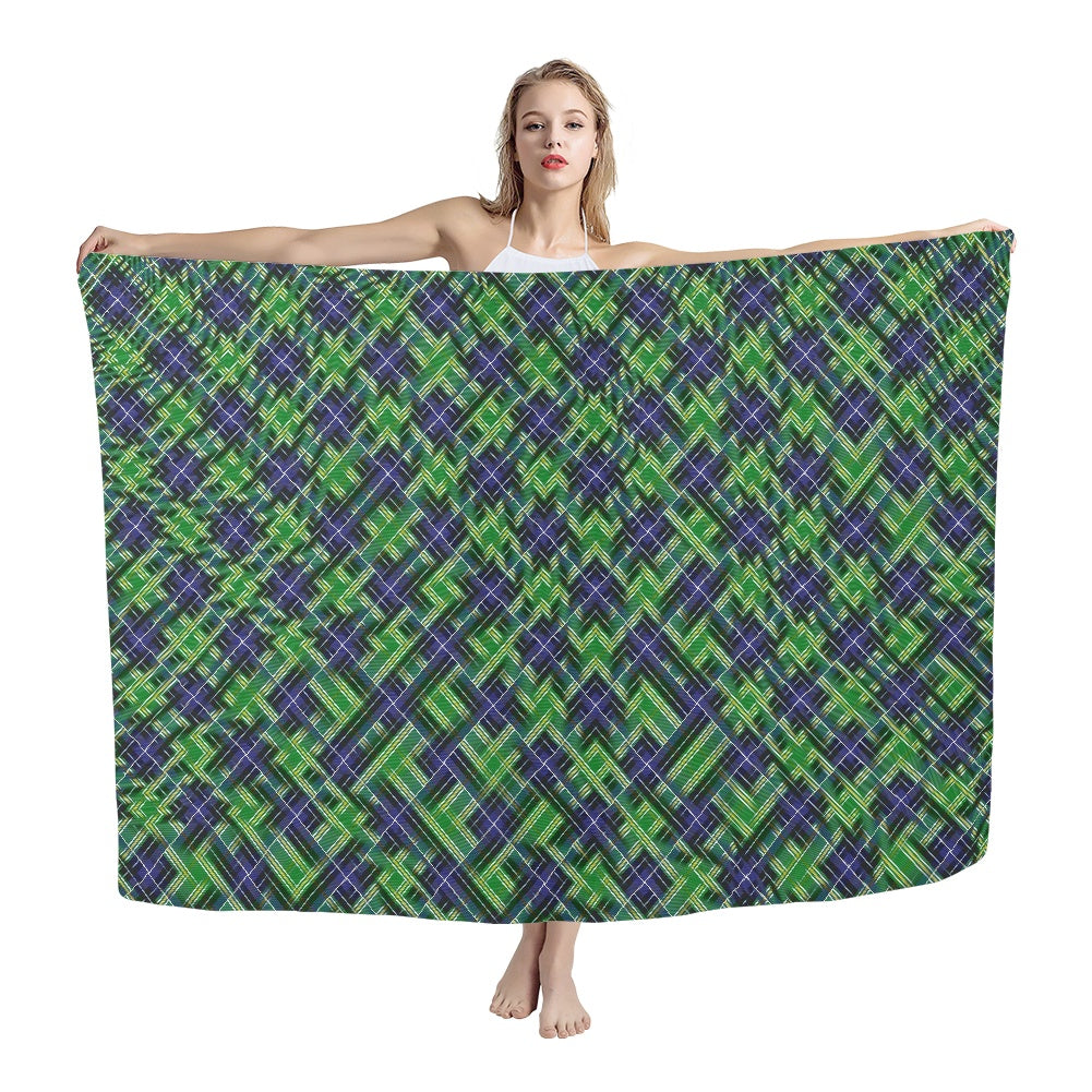 Clan MacKellar Tartan Bias Chiffon Scarf
