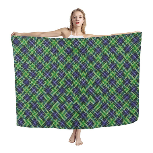 Clan MacKellar Tartan Bias Chiffon Scarf