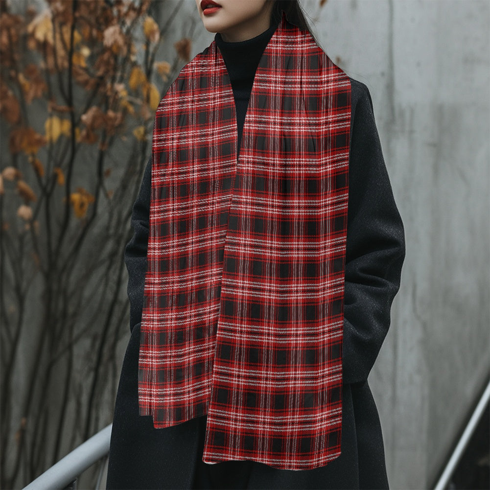 Clan Learmonth Tartan Fluffy scarf