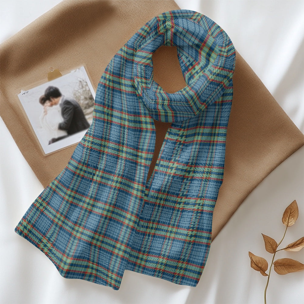 Clan Ralston Tartan Fluffy scarf