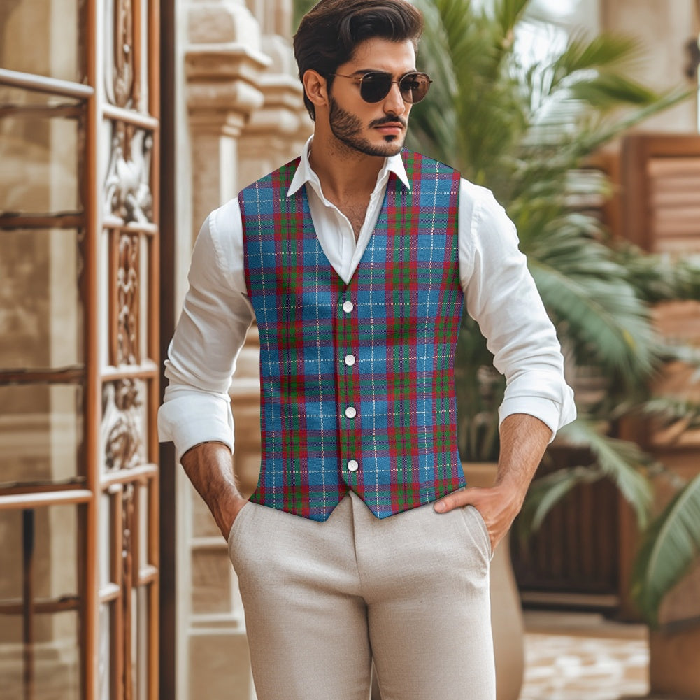 Clan Moubray Tartan Suit vest jacket