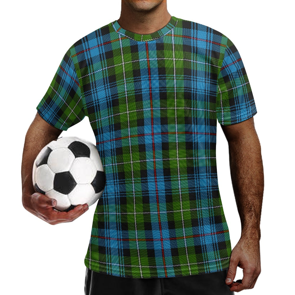 Clan MacKenzie Tartan Football Shirt white