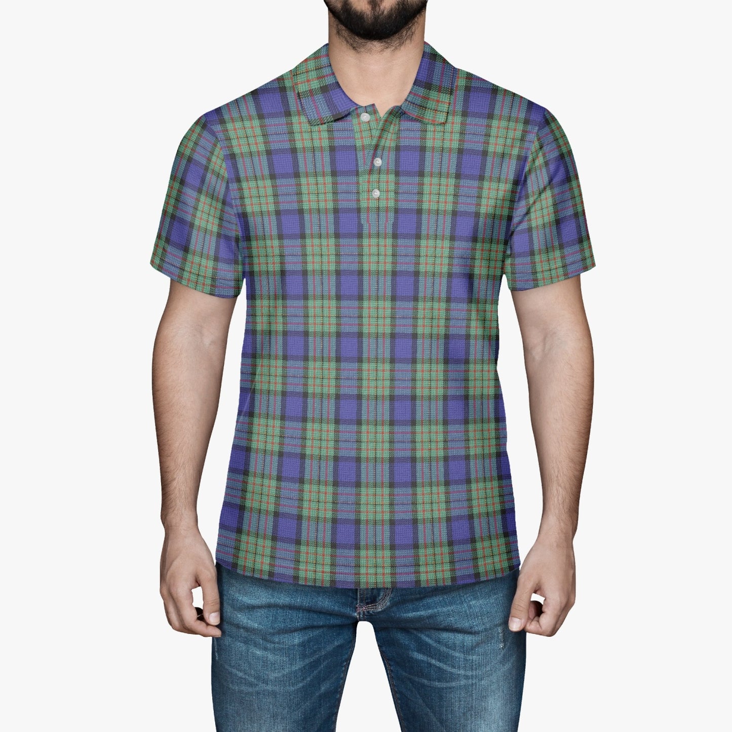 Clan MacLaren Tartan Polo Shirt