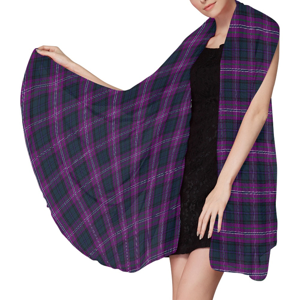 Scotland Forever Tartan Chiffon Scarf
