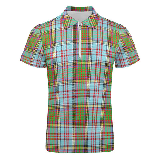 Clan Anderson Tartan Short sleeve polo shirt