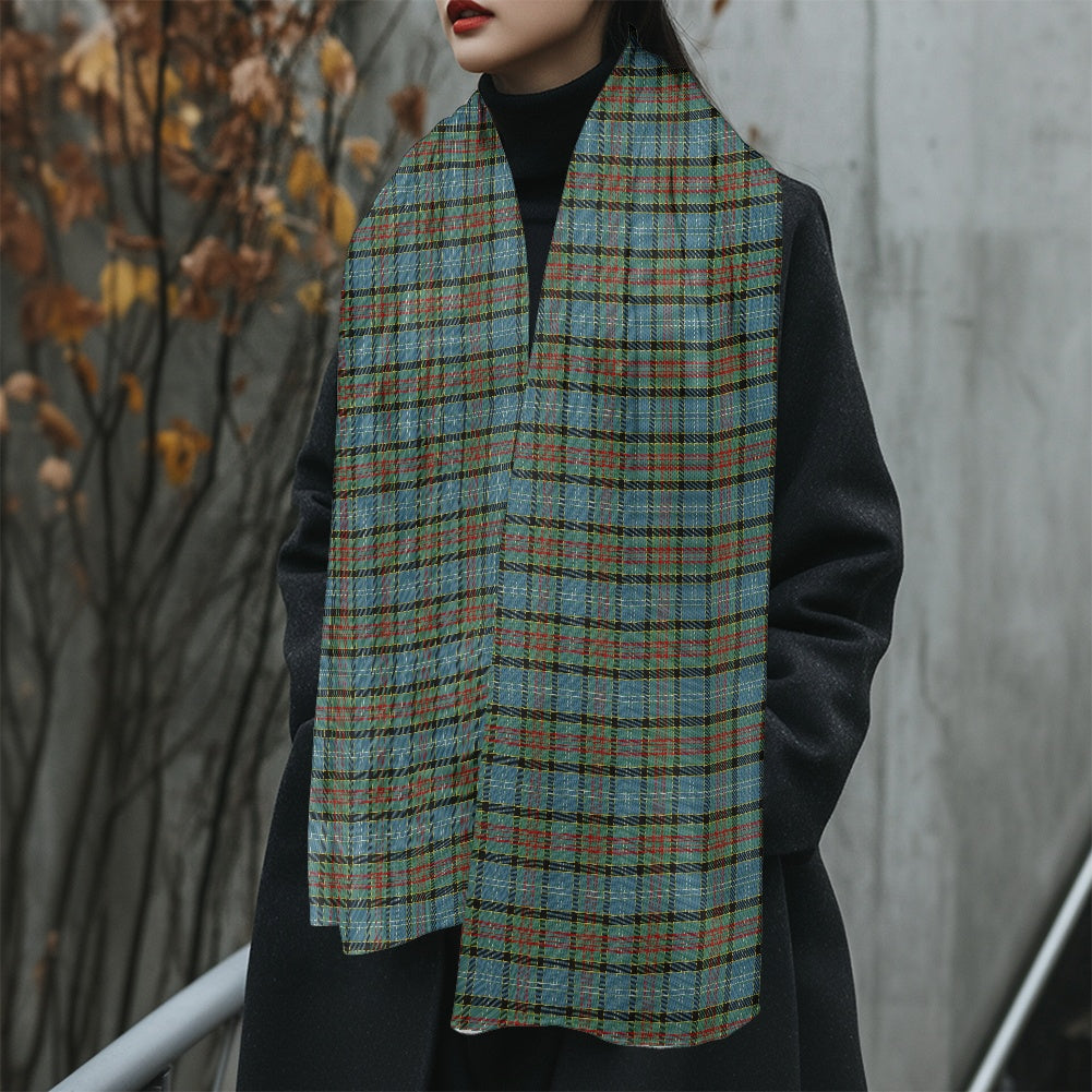 Paisley District Tartan Fluffy scarf