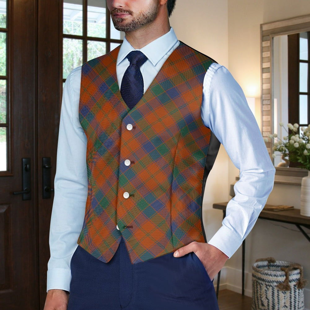 Clan Donnachaidh Ancient Tartan Suit vest jacket