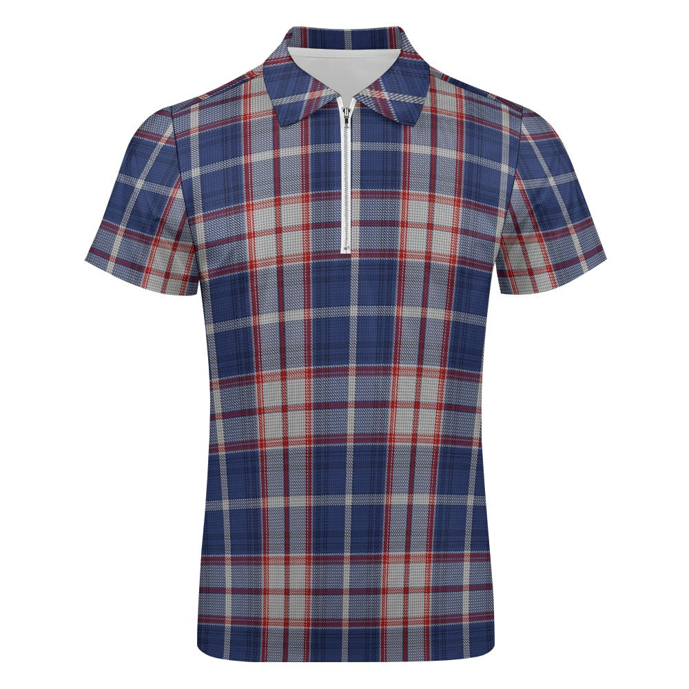 US State - Florida Tartan Short sleeve polo shirt