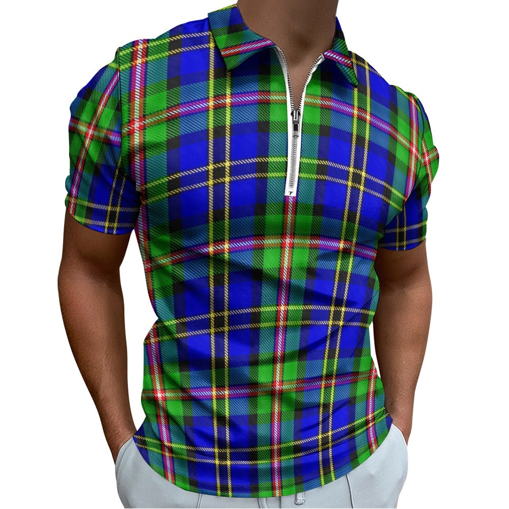 Clan MacCuaig Tartan Short sleeve polo shirt