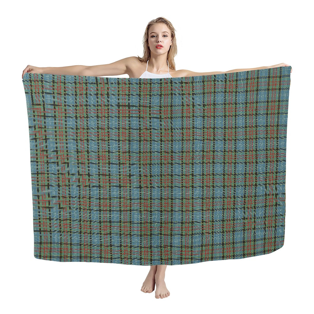District - Paisley Tartan Chiffon Scarf