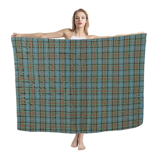 District - Paisley Tartan Chiffon Scarf