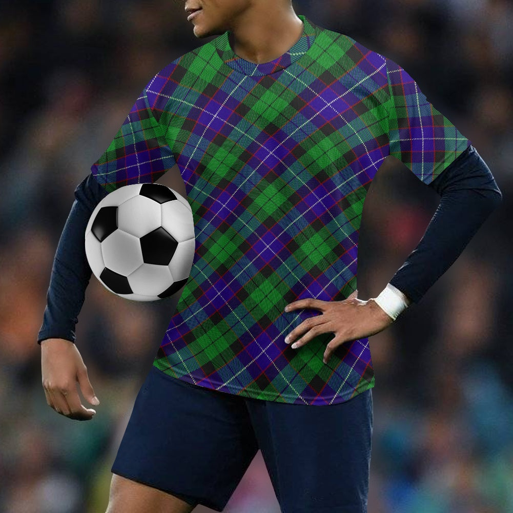 Clan Hunter Tartan Football Shirt