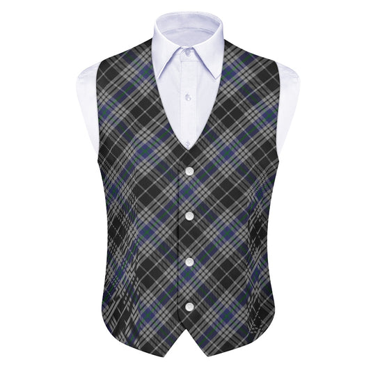 Breizh | Breton | Bretagne National Tartan Bias Suit vest jacket