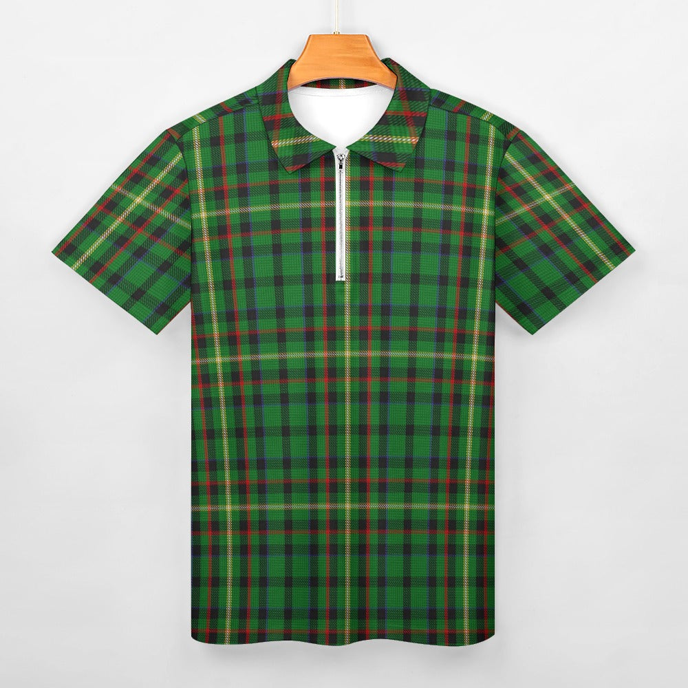 US State - Mississippi Tartan Short sleeve polo shirt