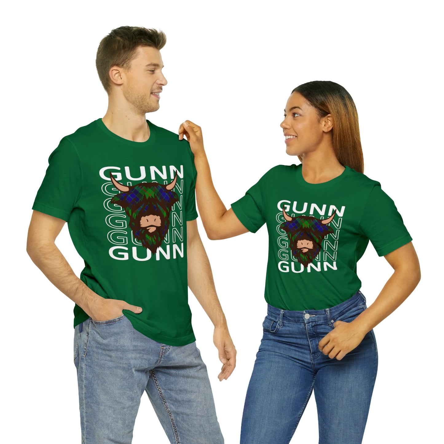 Clan Gunn | Hairy Coo | Unisex T-Shirt