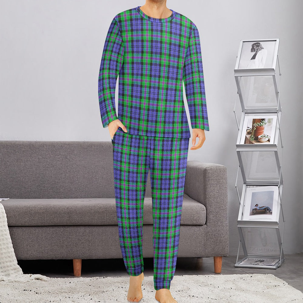 Clan Baird Tartan Men's Pajama suit