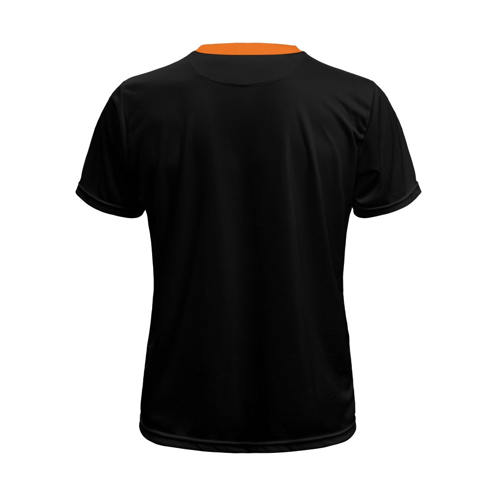 Lightning Bolt - Orange - Football Shirt