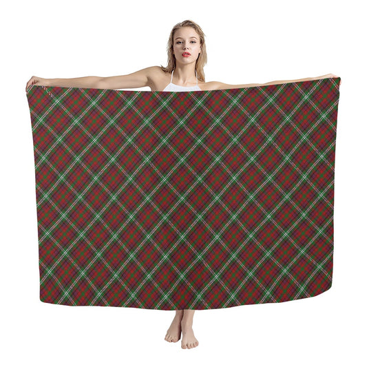 Clan Maguire Tartan Bias Chiffon Scarf