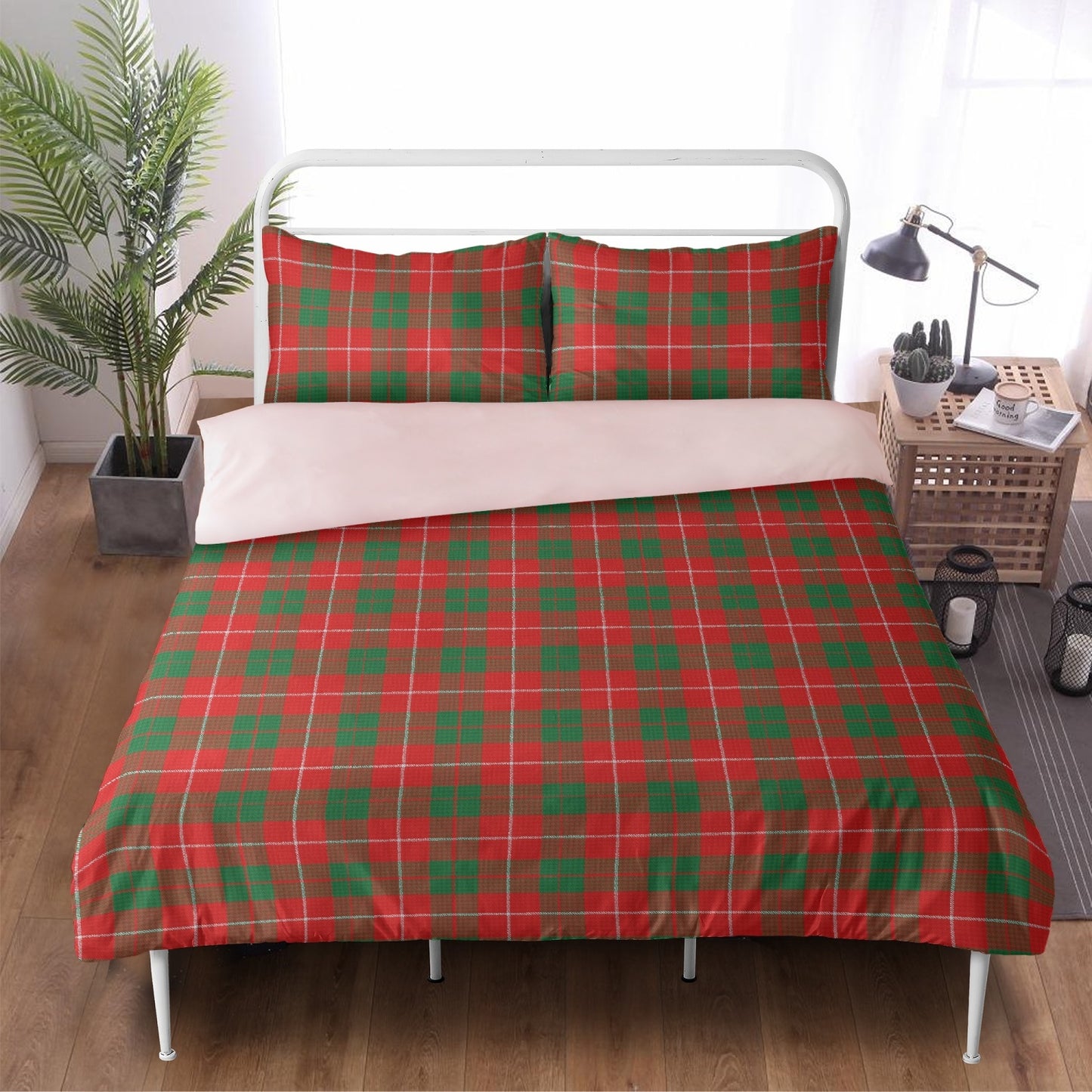 Clan MacKinnon Tartan Duvet & Pillow Set