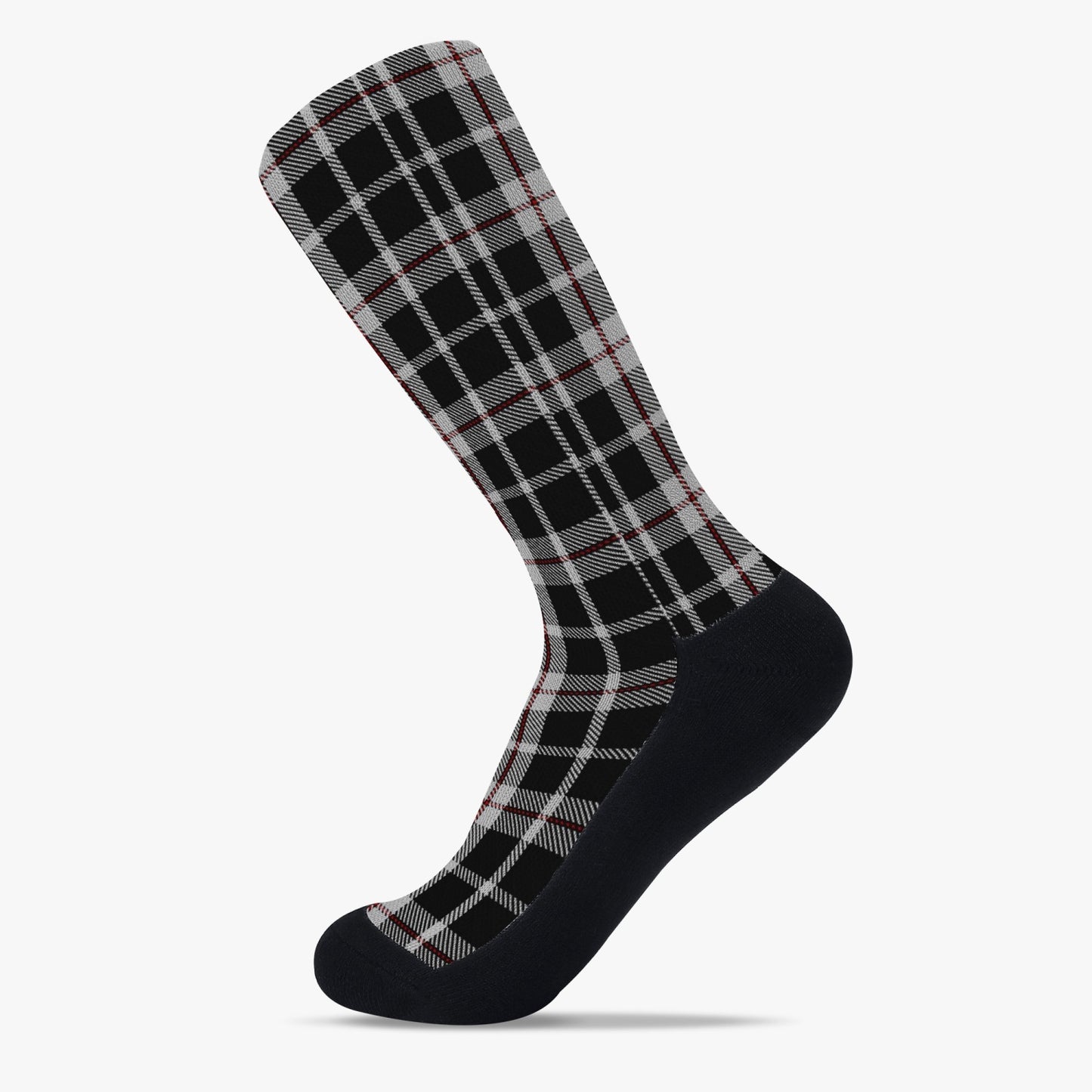 Cornish St Piran Tartan Reinforced Sports Socks