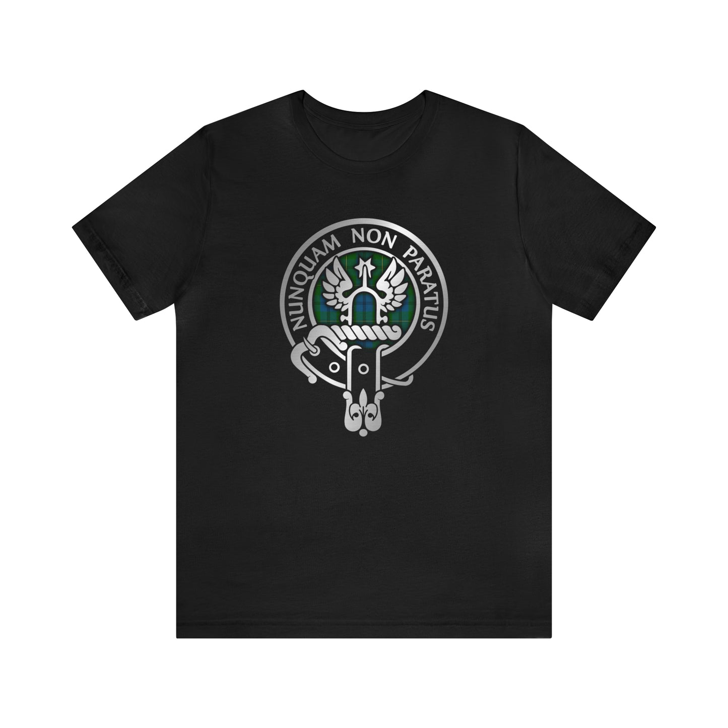 Clan Johnstone Crest & Tartan | Unisex T-Shirt