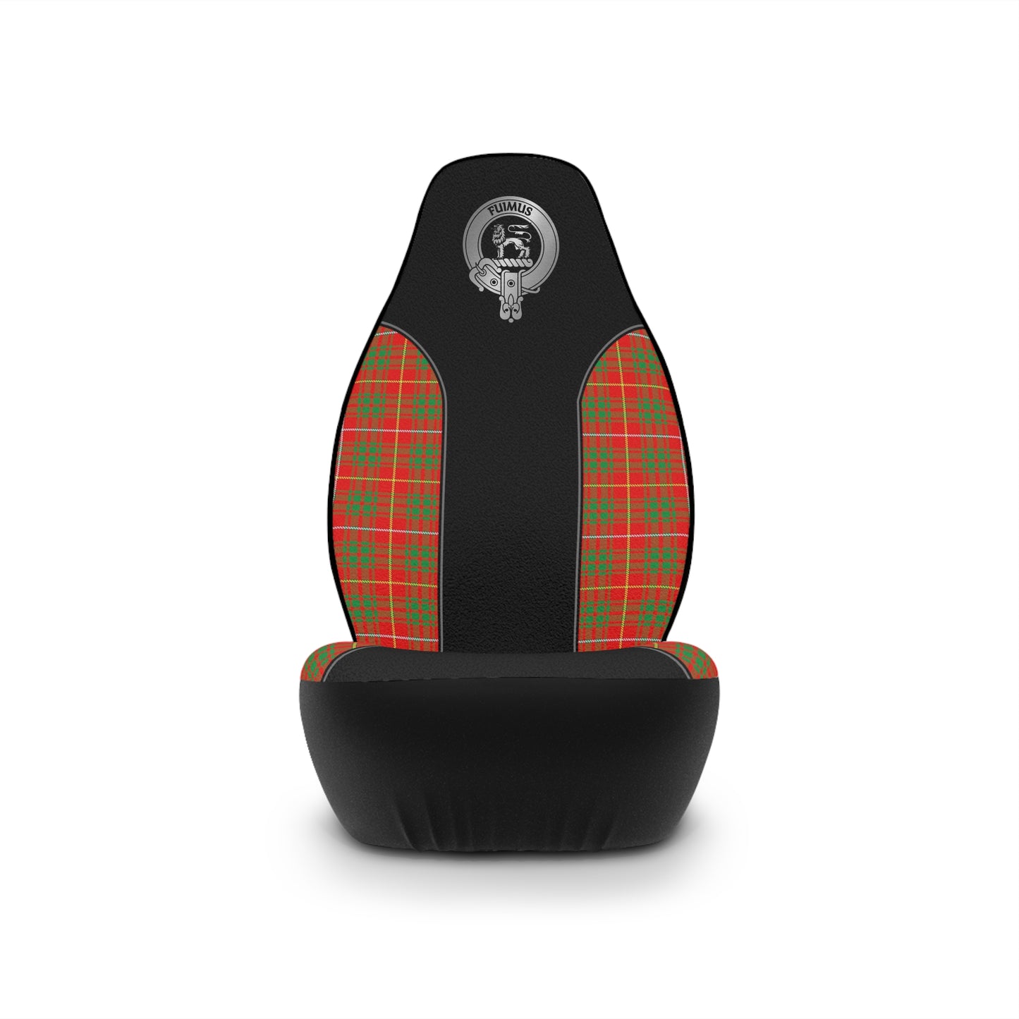 Clan Bruce Crest & Tartan Car Seat Covers