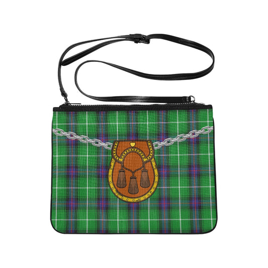 Clan MacDonald of the Isles Tartan Kilt Clutch Bag