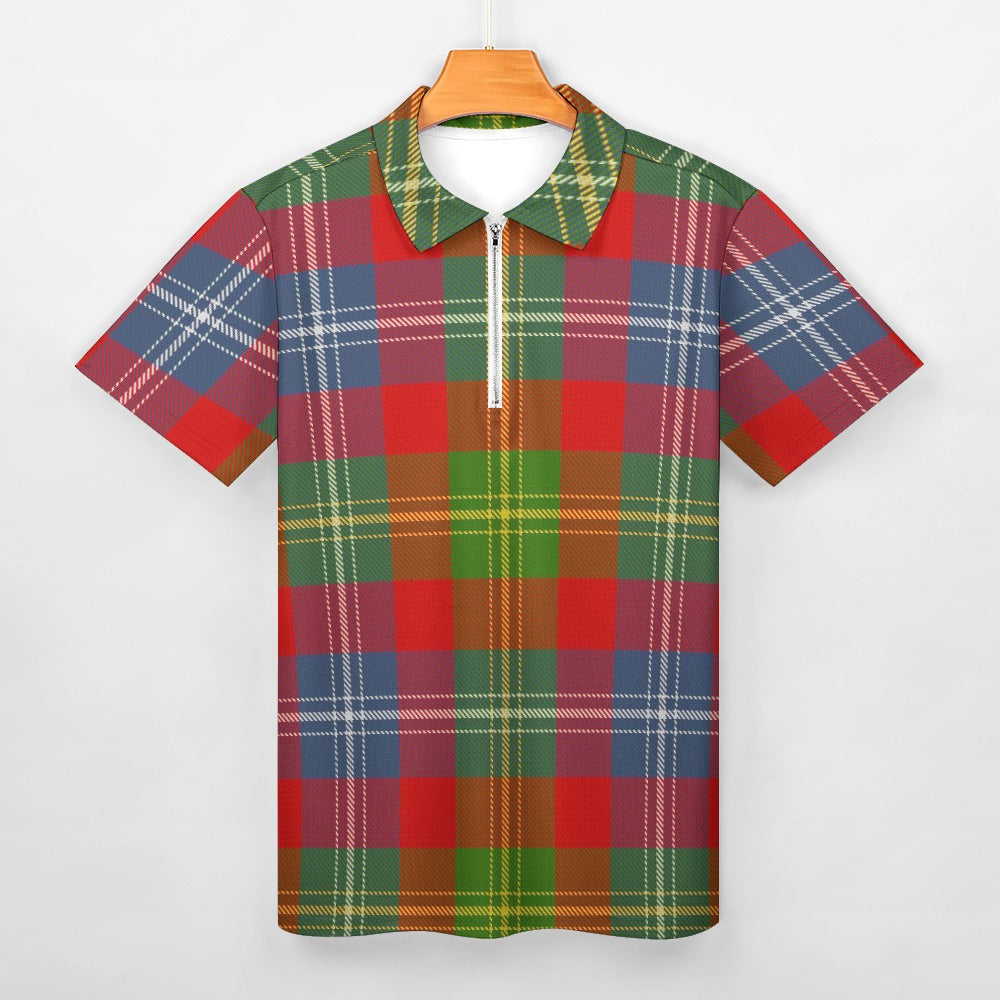 Clan Forrester | Foster Tartan Short sleeve polo shirt