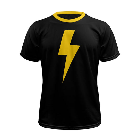 Lightning Bolt - Gold - Football Shirt