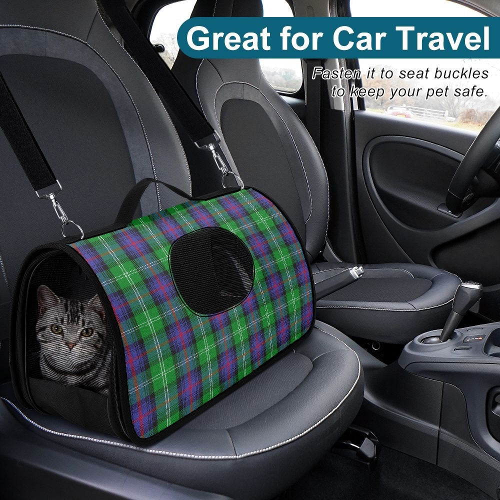 Clan Sutherland Tartan Pet Carrier Bag